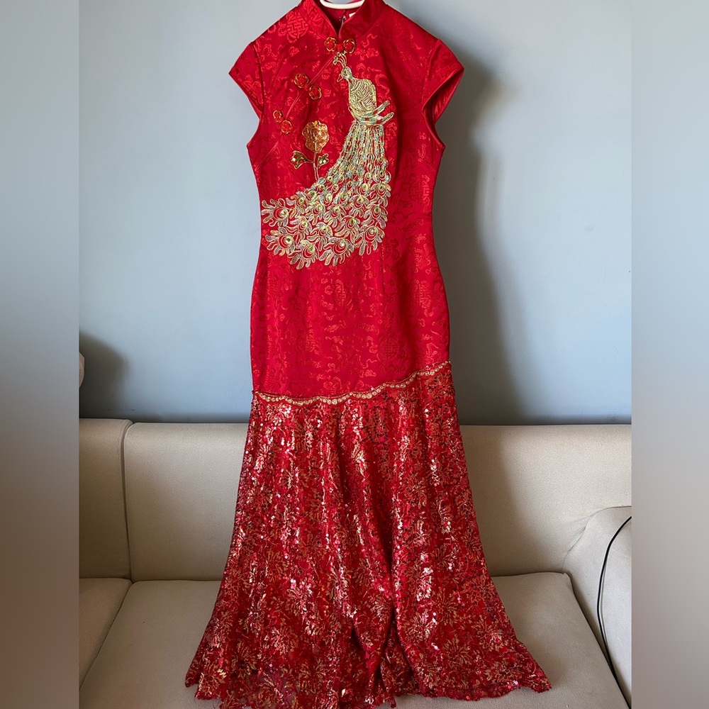 Red Evening Dress